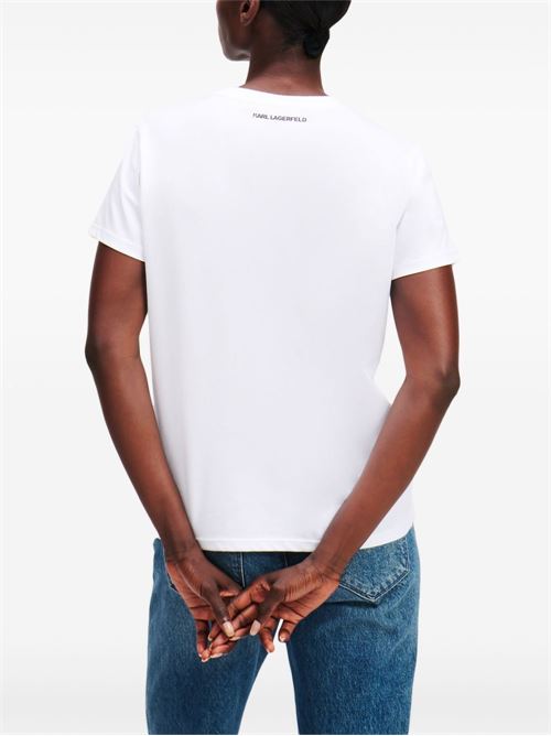 T-shirt donna maniche corte Karl Lagerfeld | A1W17131JJ100